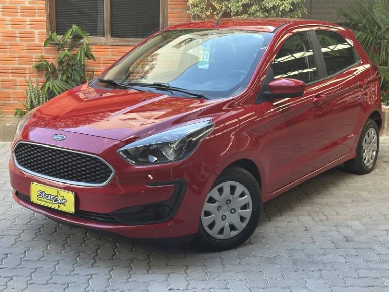 FORD - KA - 2019/2020 - Vermelha - R$ 52.900,00