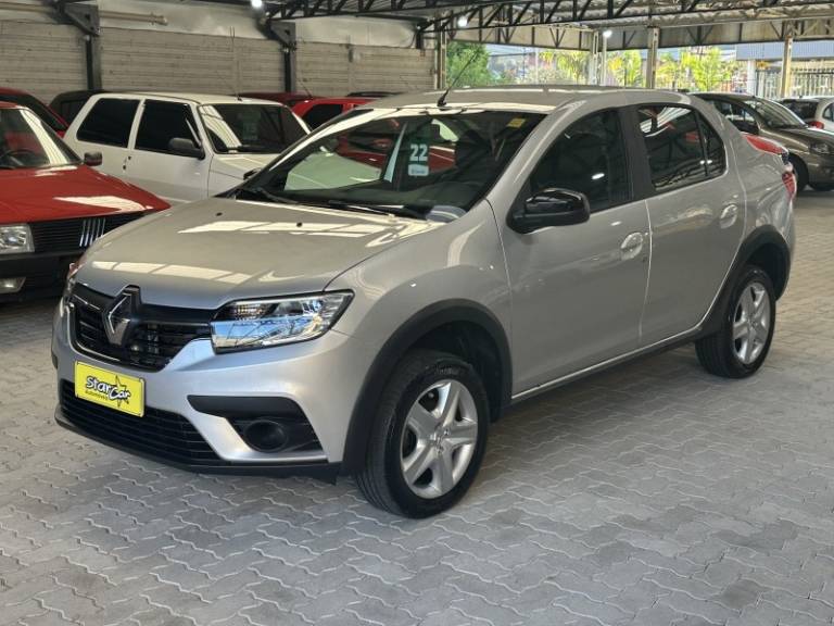 RENAULT - LOGAN - 2021/2022 - Prata - R$ 69.900,00