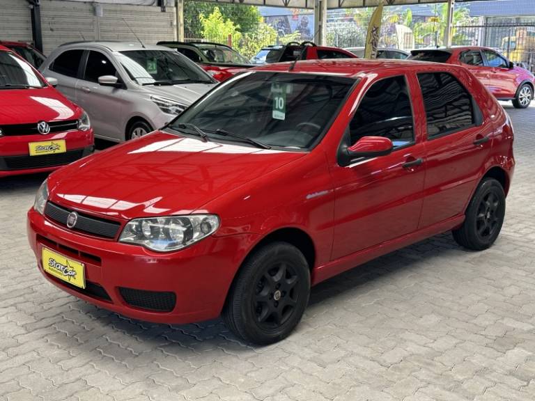FIAT - PALIO - 2010/2010 - Vermelha - R$ 25.900,00